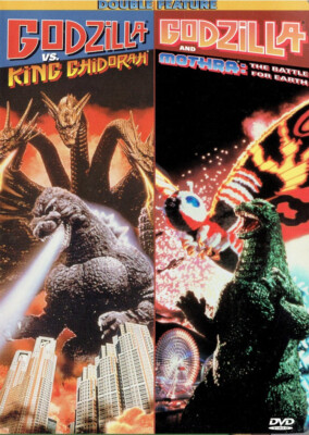 Godzilla vs King Ghidorah / Godzilla and Mothra: The Battle for Earth Rare OOP-image