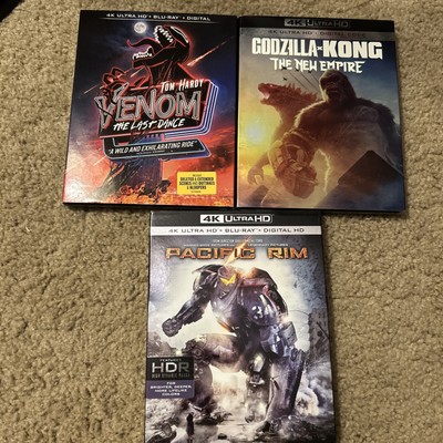 4k Blu Rays Venom The Last Dance Godzilla Kong The New Empire Pacific Rim-image