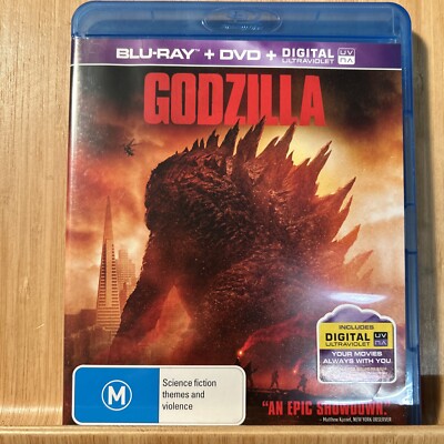 Godzilla Blu-Ray DVD Bryan Cranston; Elizabeth Olsen; Ken Watanabe (S6.1)-image