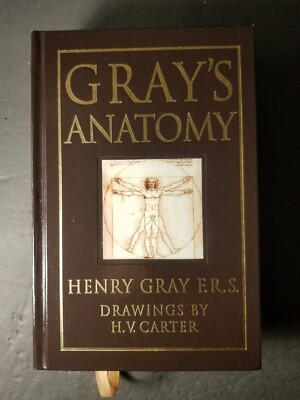 Gray's Anatomy by Henry Gray Leather Bound Edition 1995 Barnes & Noble VGC!-image