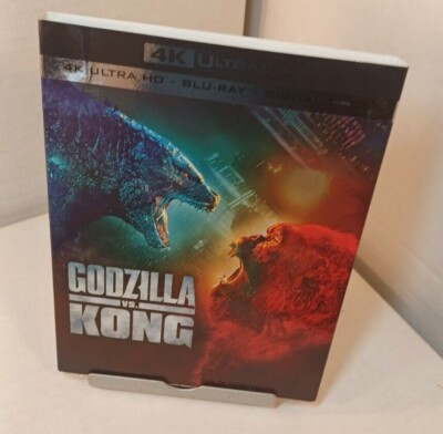 Godzilla vs. Kong (4K+Blu-ray) Slipcover-NEW- Shipping with Tracking-image