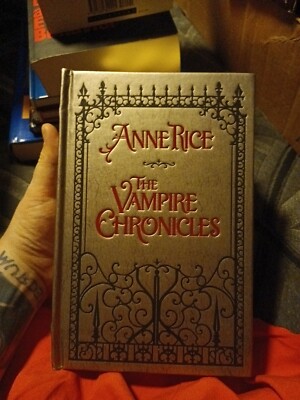 The Vampire Chronicles by Anne Rice (Leather Hardcover 1988) Minty Like-new-image