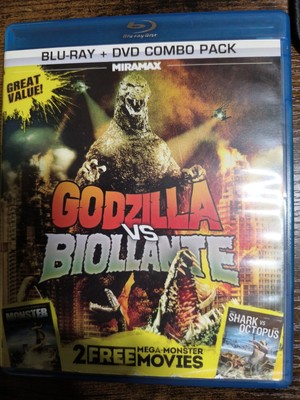 Godzilla vs. Biollante/Monster/Mega Shark vs. Giant Octopus (Blu-ray Disc, 2013)-image