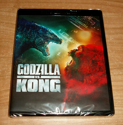 Godzilla Vs Kong 4K UHD + Blu-Ray New Sealed Action-image