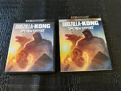 Godzilla x Kong: The New Empire (2024) - 4K Ultra HD Disc w/SLIPCOVER no code-image