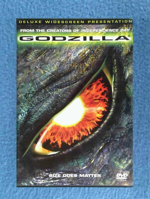 DVD GODZILLA SPECIAL FEATURES SIZE DOES MATTER SCI-FI AND HORROR MOVIE-image