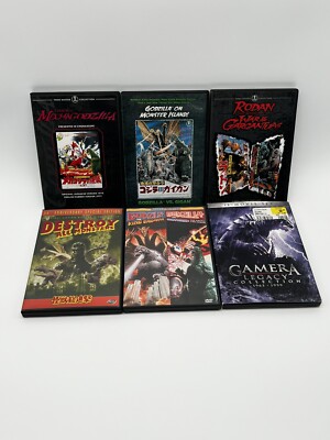 Godzilla Rare DVDs Set Of  6-image