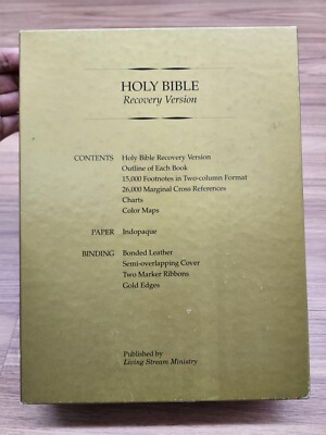 Holy Bible Recovery Version-image