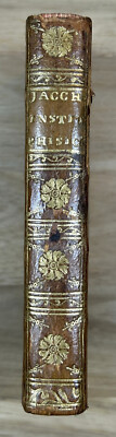 RARE 1644 Gilbert Jack (Jacchaeus) Institutiones Physicae Leather Science Book-image