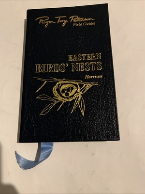 Roger Tory Peterson Field Guides EASTERN BIRDS' NESTS Easton Press Leather Book-image