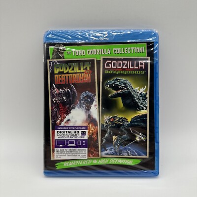 Godzilla vs. Destoroyah & vs. Megaguirus Blu-ray Bluray 2014 Toho Collection New-image