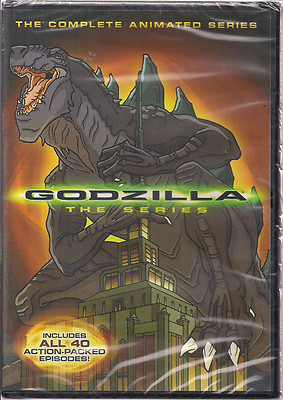 GODZILLA COMPLETE ANIMATED SERIES (DVD, 2014, 4 Disc Set) NEW-image