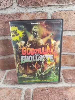 Godzilla vs. Biollante (DVD, 2012) Miramax Action Sci-Fi Classic HTF RARE OOP-image