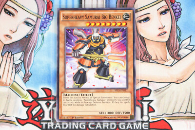 Yugioh Superheavy Samurai Big Benkei SP15-EN017 1st Edition Common-image