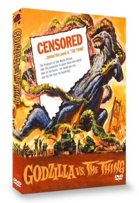 GODZILLA vs THE THING (U.S. English dubbed version) DVD-image
