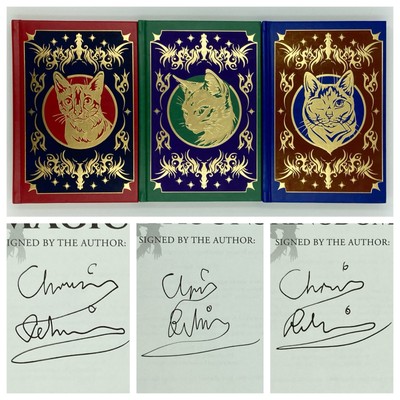 *Signed* Dragoncat vol 1-3 - Chris Behrsin (Special Kickstarter Ed.) Cat’s Guide-image