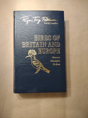 Roger Peterson Field Guides-Birds of Britain-New-Unread-Leather-Easton Press--image