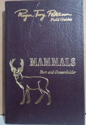 ROGER TORY PETERSON FIELD GUIDE -MAMMALS BURT &GROSSENHEIDER-EASTON PRESS-image