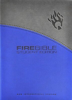 FIRE BIBLE STUDENT EDITION: NEW INTERNATIONAL VERSION GRAY By Donald Stamps-image