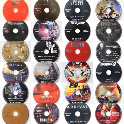 4K UHD Movies - Current Titles - Choose w/ or w/o Case (4K) NEW & FAST SHIPPING-image