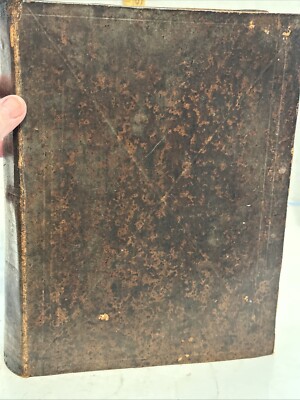 1854 Soul Treasure By M. Christian Scrivers Leather Christian Guide Swedish-image