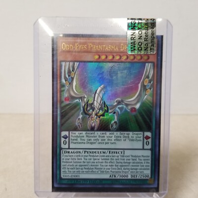 Odd-Eyes Phantasma Dragon Promo Card YA05-EN001 NM Yugioh-image