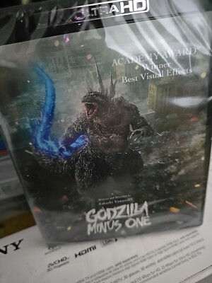 GODZILLA MINUS ONE 4K UHD Blu-Ray  NEW SEALED MINT-image