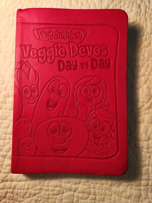 Veggie Devos Day by Day by VeggieTales (2016, Leather)-image