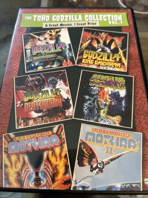 The Toho Godzilla Collection Vol. 1 (DVD, 2015, 3-Disc Set)-image