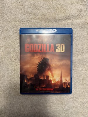 Godzilla Blu-ray 3D Blu Ray + DVD + Digital Copy Like New-image