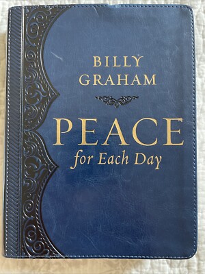 Peace for Each Day Large Text Leathersoft by Billy Graham-image