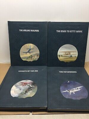 Lot of 4 The Epic of Flight Time-Life Books 4 volumes Hardcovers Airline-image