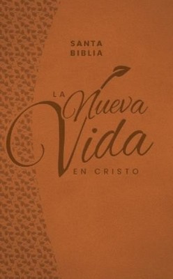 Biblia La Nueva Vida En Cristo (Simi Piel Con Zipper) NVI (Leather Bound)-image