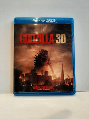 Godzilla (Blu-ray 3D, Blu-ray, DVD, 2014)-image