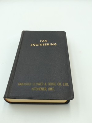 Fan Engineering Handbook 7th Edition Buffalo Forge Company 1970 Leather Bound-image