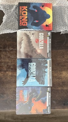 Monsterverse 4k Steelbooks Bundle (Kong/godzilla)-image