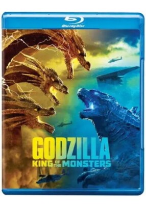 Godzilla King Of The Monsters Blu-ray DVD PG-13 With Deleated Scenes New Sealed-image