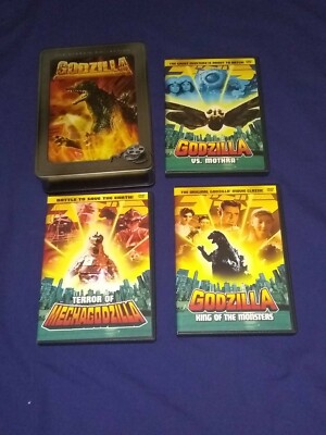 Godzilla  3  DVD  Classic  Collection  Tin Box  -image