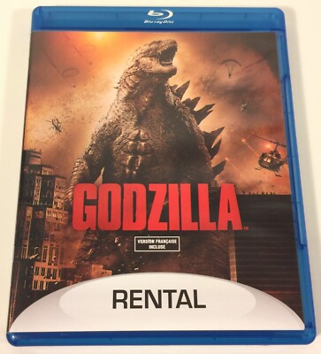 Godzilla - Rental Blu-ray Disc Movie - Warner Bros 2014-image