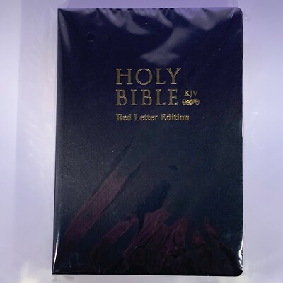 HOLY BIBLE - Red Letter Edition - King James Version - Old and New Testaments •-image