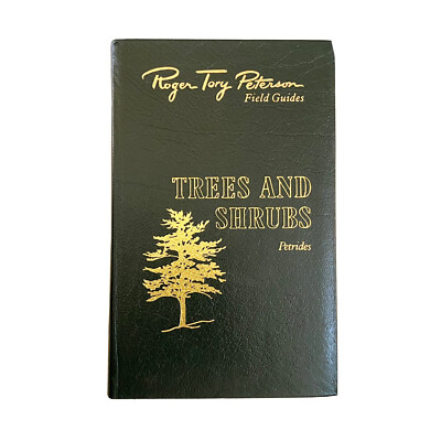 Easton Press Roger Peterson Field Guide TREES And SHRUBS Leather Gilt-image