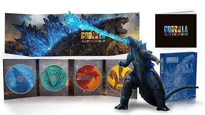 S.H.MonsterArts Godzilla 2019 Poster Color Ver Figure Monster Japan Limited-image