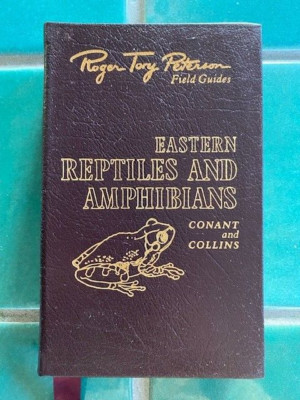 Easton Press EASTERN REPTILES & AMPHIBIANS Peterson Field Guide leather-image