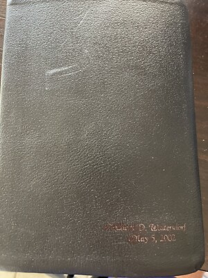 Concordia self-study bible NIV Genuine Leather indexed 1984-image