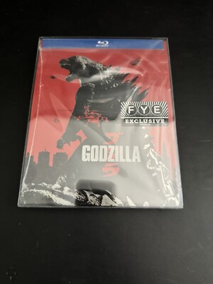 ✅ GODZILLA  BLU RAY STEELBOOK EDITION EXCLUSIVE FYE-image