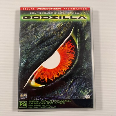 Godzilla (DVD 1998) Matthew Broderick, Jean Reno Hank Azaria Region 4-image