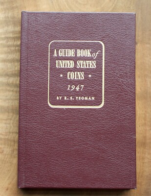 1947 Redbook A Guide Book Of US Coins Leather Tribute Edition Signed 87 Of 500-image