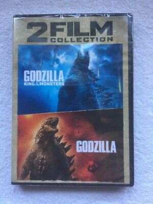 Sealed  Godzilla & Godzilla King of the Monsters DVD 2 Film Warner Bros.2019-image