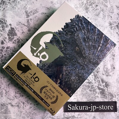 Godzilla Minus One Deluxe Edition 4K Ultra HD+3 Blu-ray+2 Booklet+Case Japan New-image