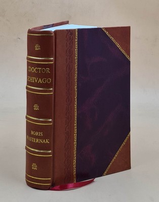Doctor Zhivago Ed. 1St 1919 By Pasternak, Boris [Leather Bound]-image